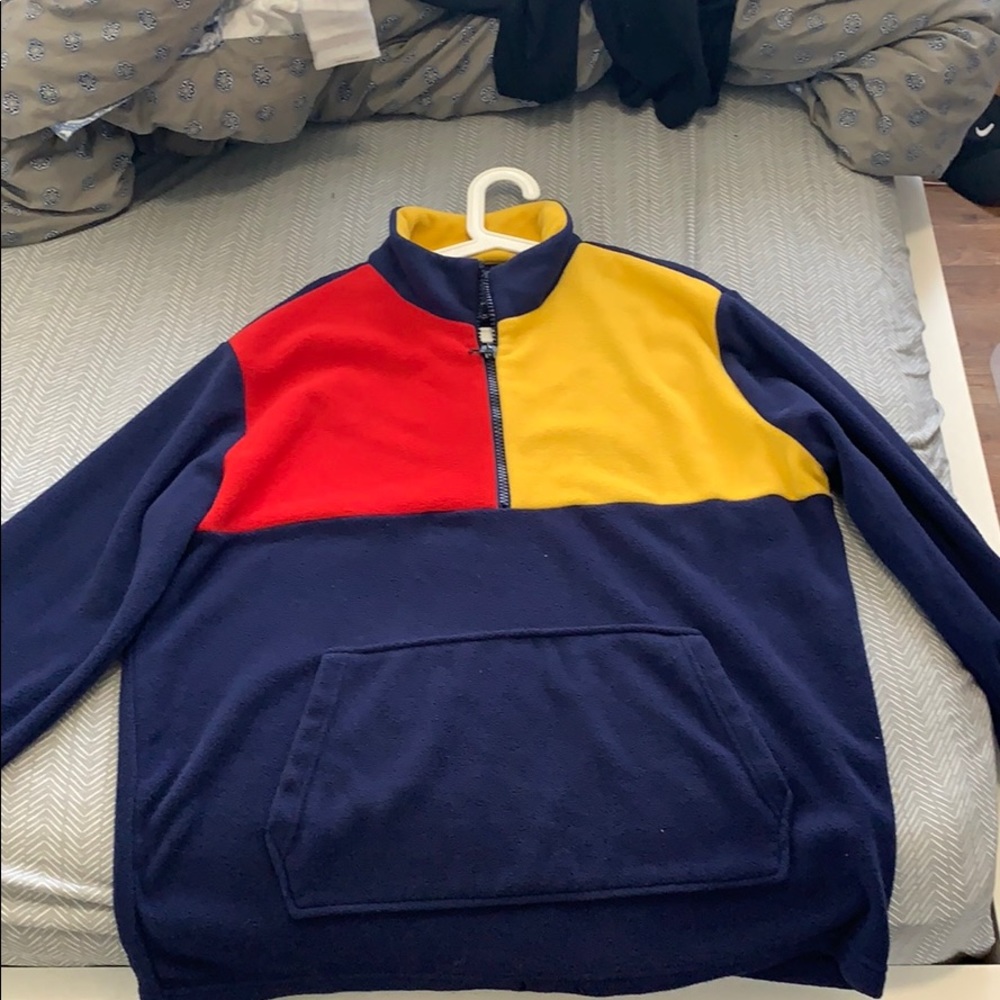 Oversized quarter zip